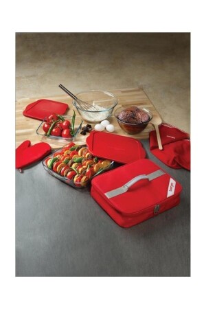 Paşabahçe Borcam Thermotasche mit Abdeckung brc01 - Genel Markalar