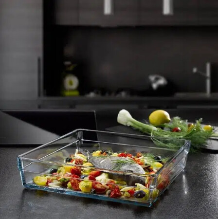 Paşabahçe Premium Kare Büyük Borcam - Paşabahçe