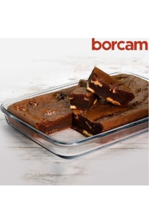 Paşabahçe Rectangular Pyrex Tray 59004 A0525 - Paşabahçe