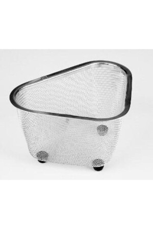 Paslanmaz Çelik Ayaklı Lavabo Çöp Süzgeci 18x13x10 Cm Fma894525 - Balsa