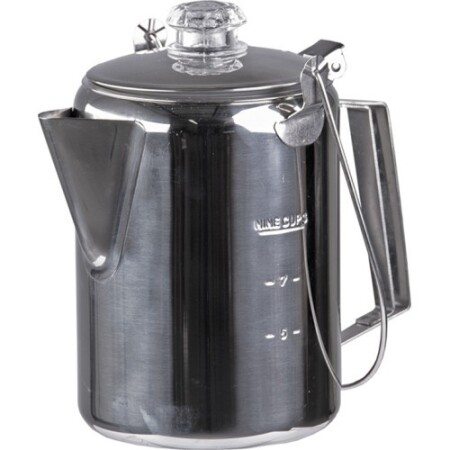 PASLANMAZ ÇELİK DEMLEME SİSTEMLİ KAHVE DEMLİĞİ (9 FİNCAN) - MIL-TEC