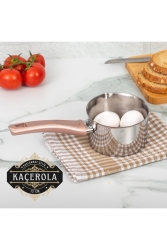 Paslanmaz Çelik Kaçerola | Sütlük | Mini Yumurta Haşlama Tavası 7480000717294 - KaktüsKedi