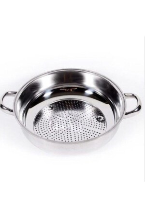 Paslanmaz Kulplu Makarna Süzgeci (25CM) Fma010268 - Abant