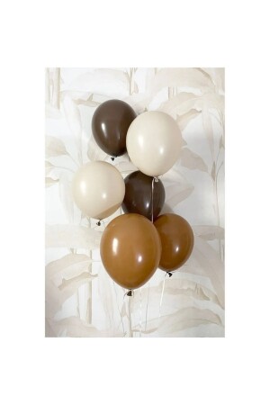 Pastel Sea Sand Pastel Chocolate Coffee Pastel Chocolate caramel balloon - Asöy