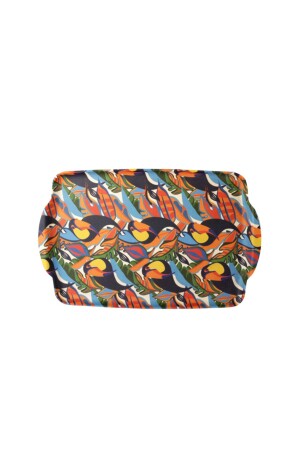 Patterned Anti-Slip Tray with Handle (41x30 Cm) MLMNTPS. 007 - DG WOODBOR