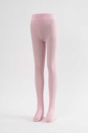 Patterned Children's Pantyhose Pink - Katia & Bony