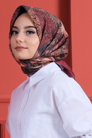 Patterned Cotton Scarf Dp-199 - Afvente