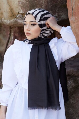 Patterned Cotton Shawl Ds-19-v1 DPS03 - AFVENTE