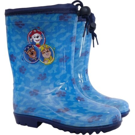Paw Patrol blaue Satin-Gummistiefel für Kinder - Setino