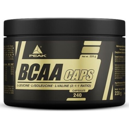 Peak BCAA Kapsülleri 240 adet. - Peak