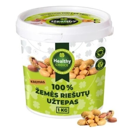 Peanut spread Healthy Choice, 1kg - Healthy Choice