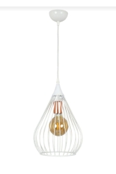 Pear Single White Pendant Lamp Chandelier ARMUTAVIZEBYZ - Trend Kitchen