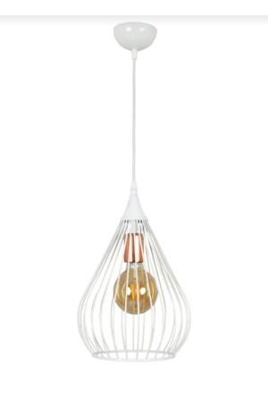 Pear Single White Pendant Lamp Chandelier ARMUTAVIZEBYZ - Trend Kitchen