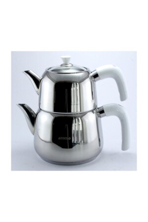 Pearl Medium Size Pearl Handle Teapot CZM434 - Amboss