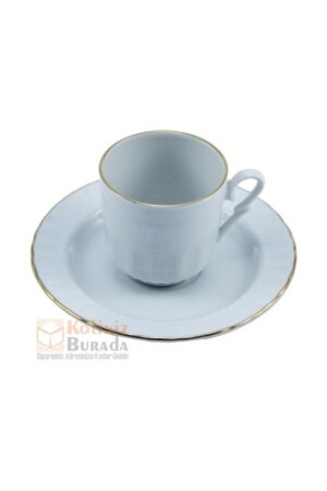 Pearlescent Tea Cup Set of 6 1C01386 - Güral Porselen
