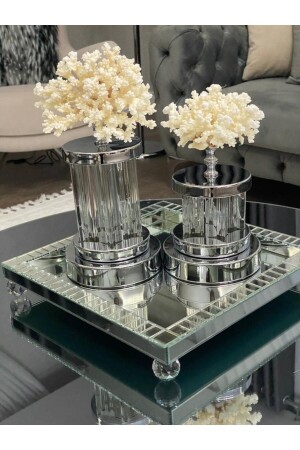Pedestal Mirror Tray NETE0000007 - Tuna