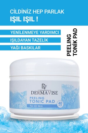 Peeling Tonic Pad - 40 Pieces - Dermavise