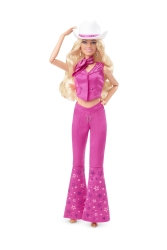 Pembe Kovboy Kıyafetli Bebek HPK00 - Barbie