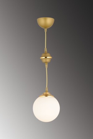 Pendant Lamp Single Antique White Glop Top Glass Downward Facing Luxury Chandelier TYC00406121473 - SONSUZ AYDINLATMA&AVİZE
