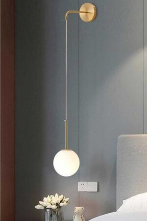 Pendant Single Antique Wall Sconce (white Glass) SLM-E-01 - BSA LIGHTING