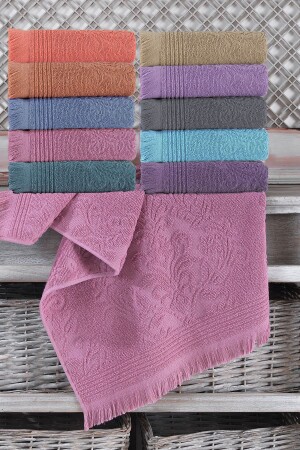 Penta Set of 8 50x90 cm Hand & Face Towels - Mariva Home