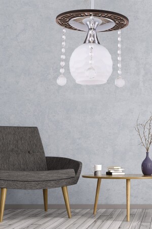 Penta Single Walnut Chandelier 8680763933702 - Begüsa