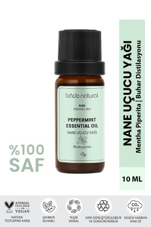 Peppermint Essential Oil 100% Pure 10 ml - Bade Natural