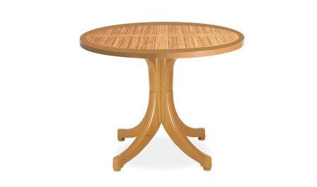 Pera 90 Teak Ahşap Dekor Masa - Cadde Yıldız