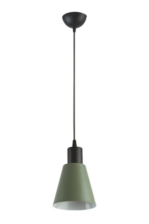 Pera Special Design Modern Decorative Cafe Kitchen Living Room Dark Green Color Single Pendant Lamp Chandelier 100220213 - Modavize