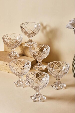 Perez 6-teiliges Cocktailglas mit Stiel 12624 2021ST0728 - Perotti
