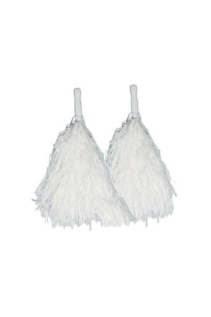 Performance Pompom Double White Metallic - Harmonyspor