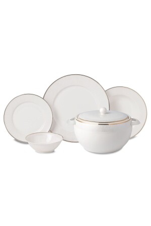 Perla Collection 60 Piece Dinner Set 9090204A8373 - KORKMAZ