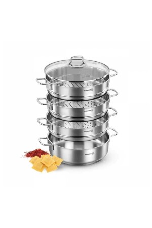 Perla Ravioli Pot Set A1524 - KORKMAZ