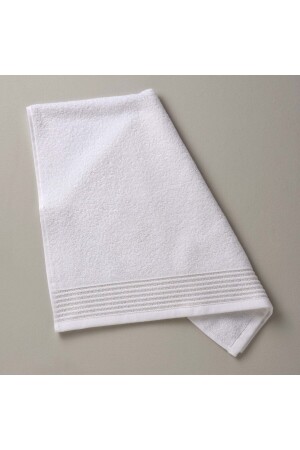 Perlmutt-Baumwoll-Gesichtshandtuch, 50 x 80 cm, Weiß 000000001500207892 - Linens