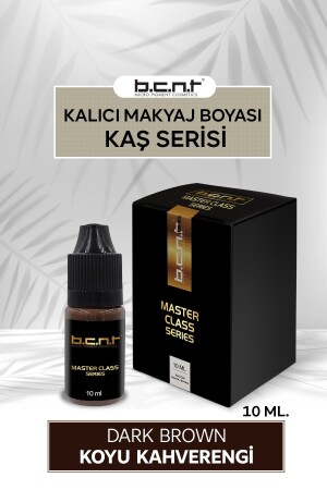 Permanent Makeup Dye Eyebrow Series 10 Ml Dark Brown - B.C.N.T.