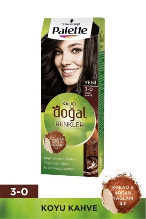 Permanent Natural Colors 3-0 Dark Brown - Palette