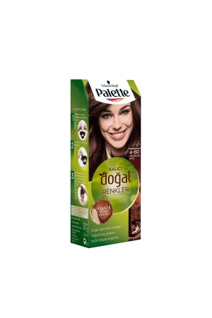 Permanent Natural Colors Hair Dye 4-60 Light Chocolate Brown 420fa - Palette