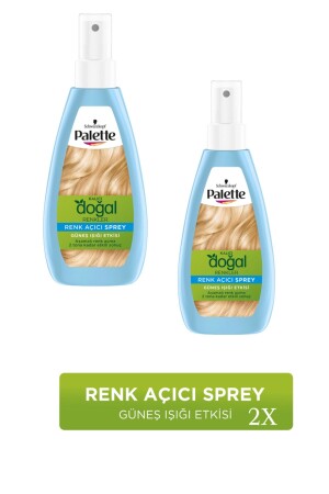 Permanent Natural Colors Lightening Spray - Palette