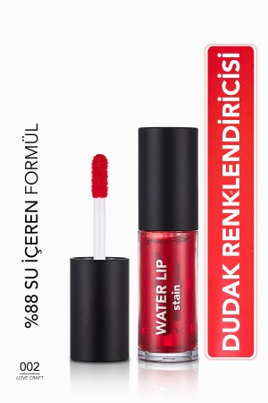 Permanente matte Lippentönung (Rot) – Water Lip Stain – 002 Love Craft – 8682536042178 - Flormar