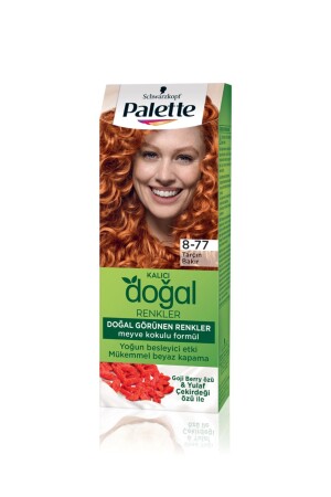 Permanente Naturfarben 8-77 Zimtkupfer - Palette