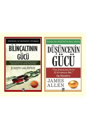 Personal Development Set 2 Books (The Power of the Subconscious - The Power of Thought) - Diyojen Yayıncılık