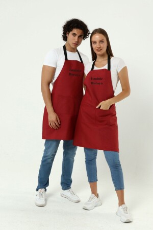 Personalisierte, mit Namen bestickte Schürze für Küche, Café, Chef, Barista, Kellner, Florist, Friseur, Schürze, 1 Stück - Monki Haus