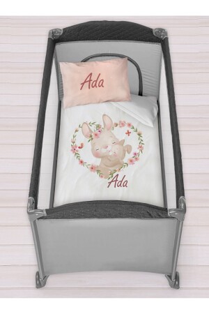 Personalisiertes 75x120 Park Bed Crib Bettbezug-Set park-285374637840 - Homamia