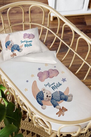 Personalisiertes Bettwäsche-Set für die Mutterseite, 60 x 100 cm, zum Schlafen – 285374637801 - Homamia