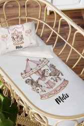 Personalisiertes Bettwäsche-Set für die Mutterseite, 60 x 100 cm, zum Schlafen, besik-13241326159 - Homamia