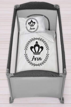 Personalized 75x120 Park Bed Crib Duvet Cover Set park-13241326152 - Homamia
