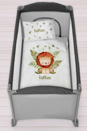 Personalized 75x120 Park Bed Crib Duvet Cover Set park-285374637813 - Homamia