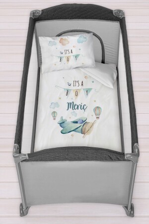 Personalized 75x120 Park Bed Crib Duvet Cover Set park-285374637829 - Homamia