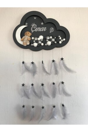 Personalized Cloud LED Baby Door Ornament, Hospital Room Decoration ralbks001 - Roseart