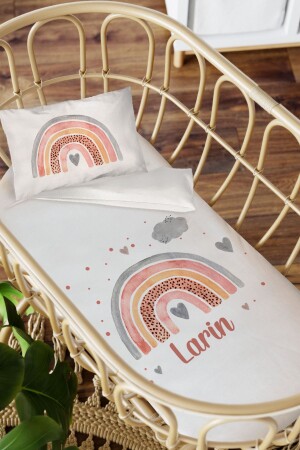 Personalized Mother's Side 60x100 Crib Sleeping Duvet Cover Set - 285374637805 - Homamia